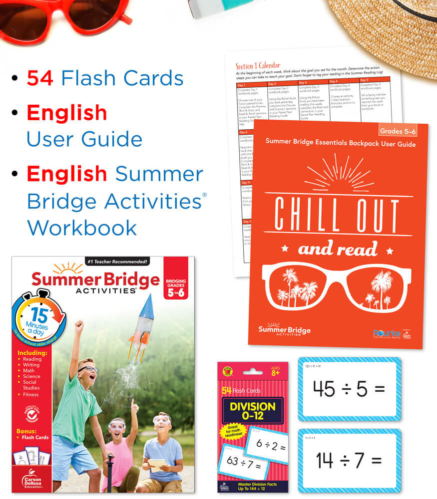Summer Workbook Backpack Bundle For Students Entering Sixth Grade summer-workbook-backpack-bundle-for-students-entering-sixth-grade